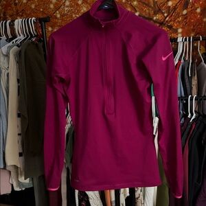 Nike Dri-FIT Magenta quarter zip